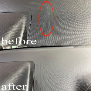 タフト　ダッシュボード傷リペア